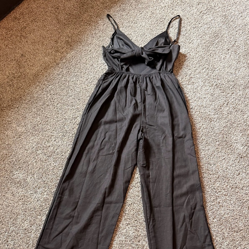 Women’s Elegant Black Jumpsuit - Picture 4 of 6